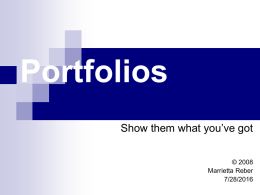 PortfolioPPT81308.ppt
