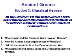 ancient greece 3 handout