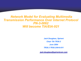 30406010r2 Presentation on IP Network Model.ppt