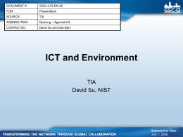 TC-20080725-014_GSC13-PLEN-28 TIA ICT on Env-Dan.ppt