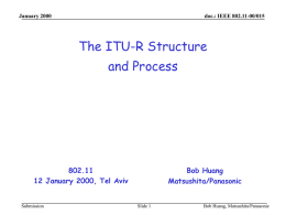 0015-8R-ITU-Structure-and-Process.ppt