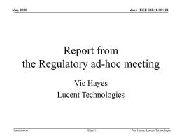 01248R-Report-Regulatory-ad-hoc-group.ppt