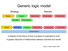 1-1 Logic Model Presentation