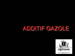 additif gazole alphaver