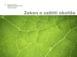 Domagoj Stjepan Krnjak The Environmental Protection Act