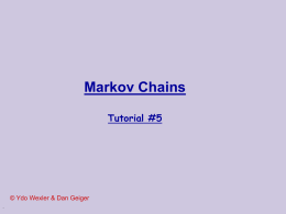 Markov Chain slides
