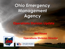 Mel House - Operations Division Update for Spring Directors' Seminar_OPS_4_2011.ppt