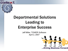 Session 06 Tower Software.PPT