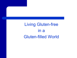 Living GF in A Gluten-filled World.ppt