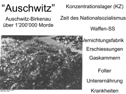 Wofür steht Auschwitz ?.ppt