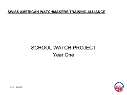 School Watch Project