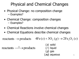 CHEM121 Lecture Ch5