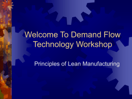Demand Flow Technology and TAKT.ppt