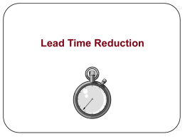 Lead Time.ppt