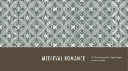 medieval romance notes and sir gawain
