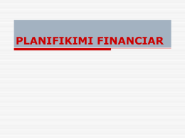 5. planifikimi financiar