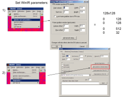 Nasse_How to change FPA size in WinIR 1