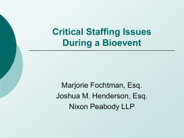 3.2.1 Critical Staffing Issues.PPT