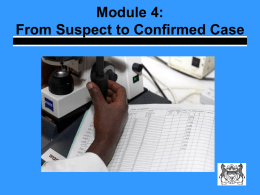 4.0 From Suspect to Confirmed Case.ppt