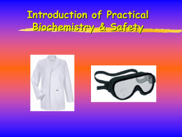 Introduction of Biochemistry Practical's and Laboratory wares