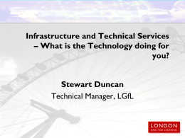 What is the Technology doing for you.ppt