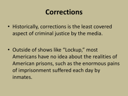 Chapter 7: Media and Corrections