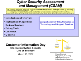 DOJ Briefing at Customer Information Day (2)