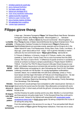 Filippo giove thong