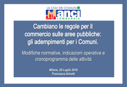 Presentazione ANCI Lombardia