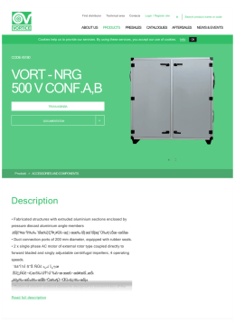 VORT - NRG 500 V CONF.A,B