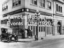 famous people of the 1920