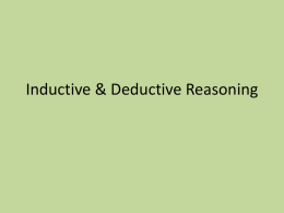 Inductive/Deductive PowerPoint Inductive Deductive Powerpoint 2014.pptx