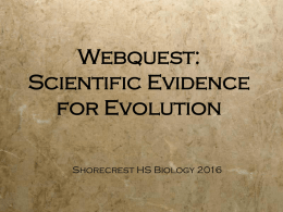 15. Evolution Webquest 2016 15. evolution_webquest 2016.ppt