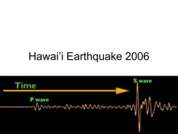 Earthquake 2006.ppt