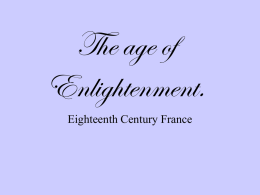 the age of enlightenment 2012