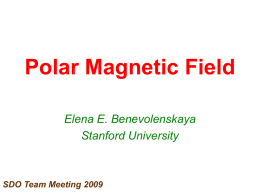 Polar Magnetic Field