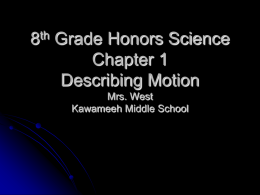 Chapter 1 Honors PPT