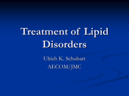 Treatment of Lipid Disorders-schubart.ppt