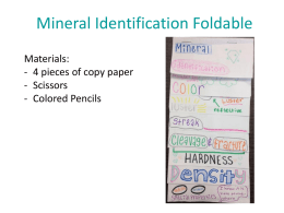 click here for mineral foldablel
