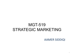 Lecture 23- Marketing Mix - Product.ppt