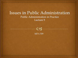 Public Administration in Practice.ppt