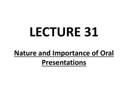 HUM 400 LECTURE 31.ppt