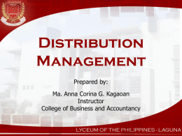 3-Distribution Management.ppt