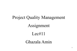 Lec#11-Project Quality Management_Assignment.ppt