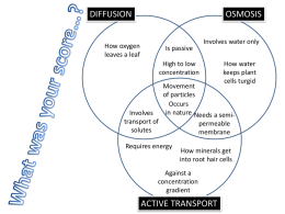 Diffusion Osmosis Active Transport Venn Diagram