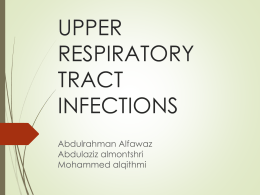 [15] Upper respiratory tract infection .pptx