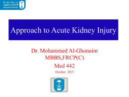 Approach to AKI (442) short version 2015.ppt