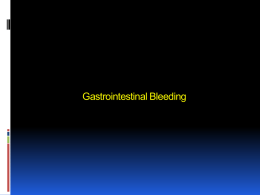 1-Gastrointestinal Bleeding aug 24-1.ppt