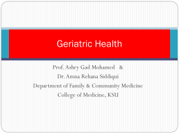 L15-Geriatric Health.ppt