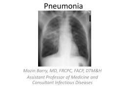 L20- Pneumonia medical lecture.ppt